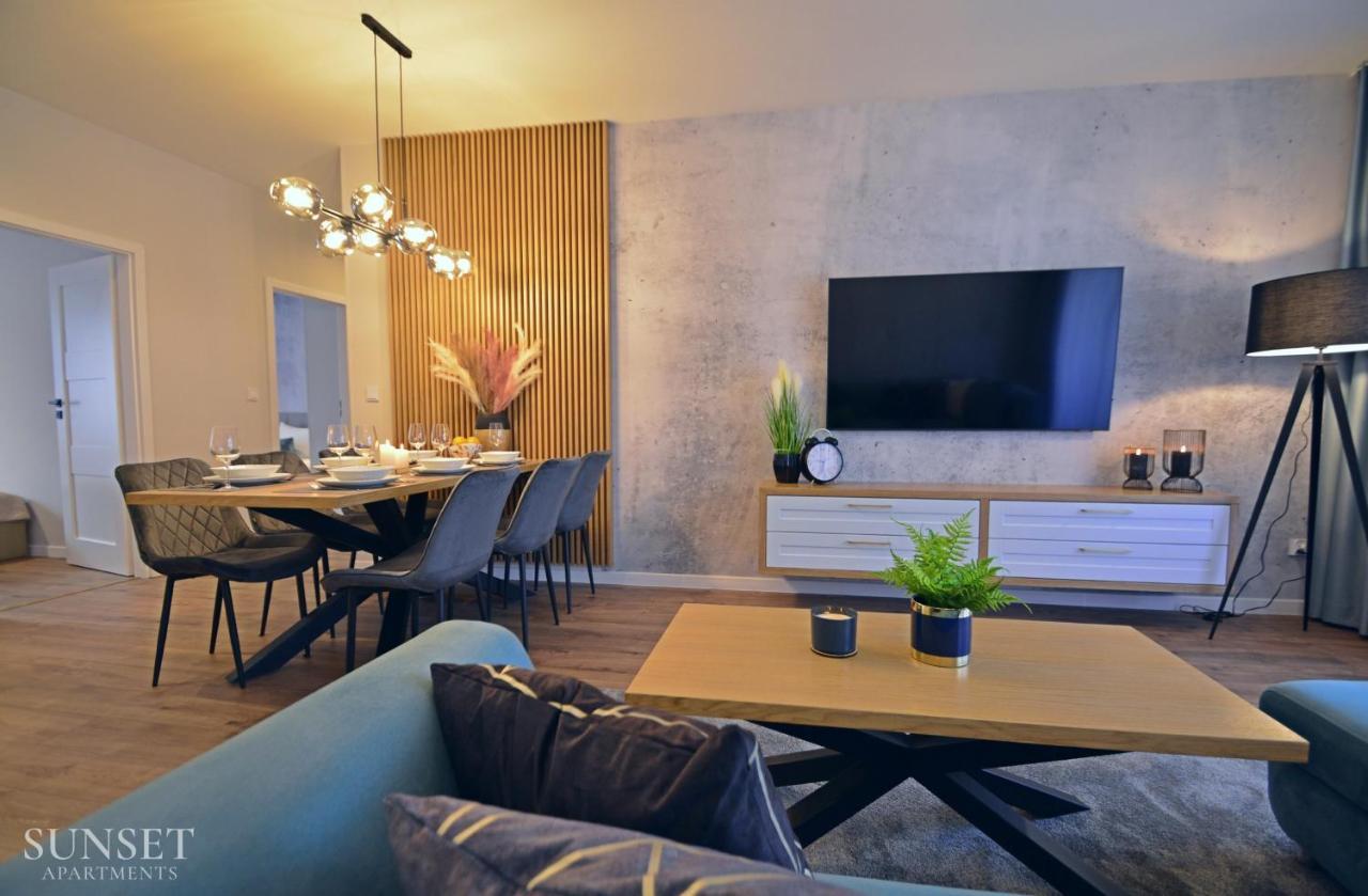 Platan - Sunset Apartments - Garaz Swinoujscie Kültér fotó