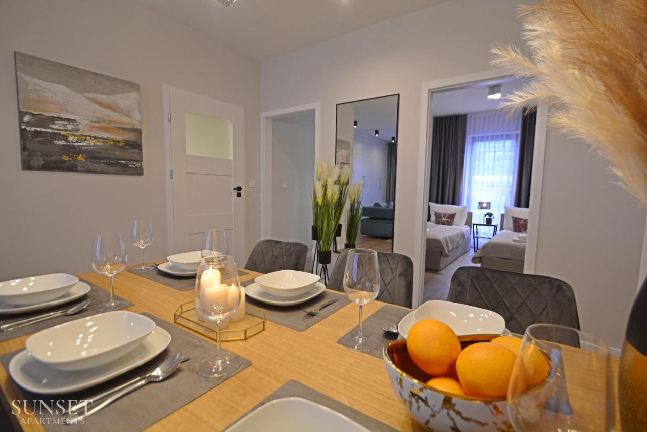 Platan - Sunset Apartments - Garaz Swinoujscie Kültér fotó