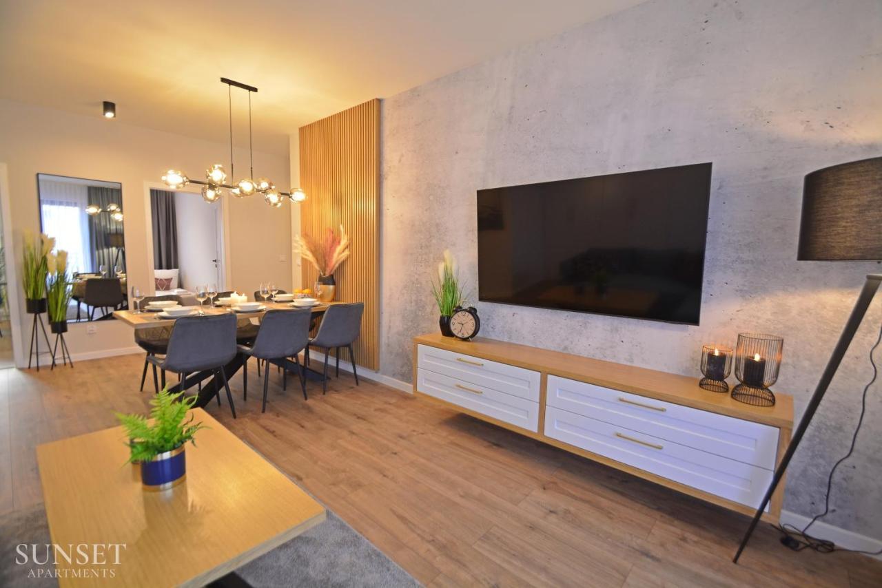 Platan - Sunset Apartments - Garaz Swinoujscie Kültér fotó